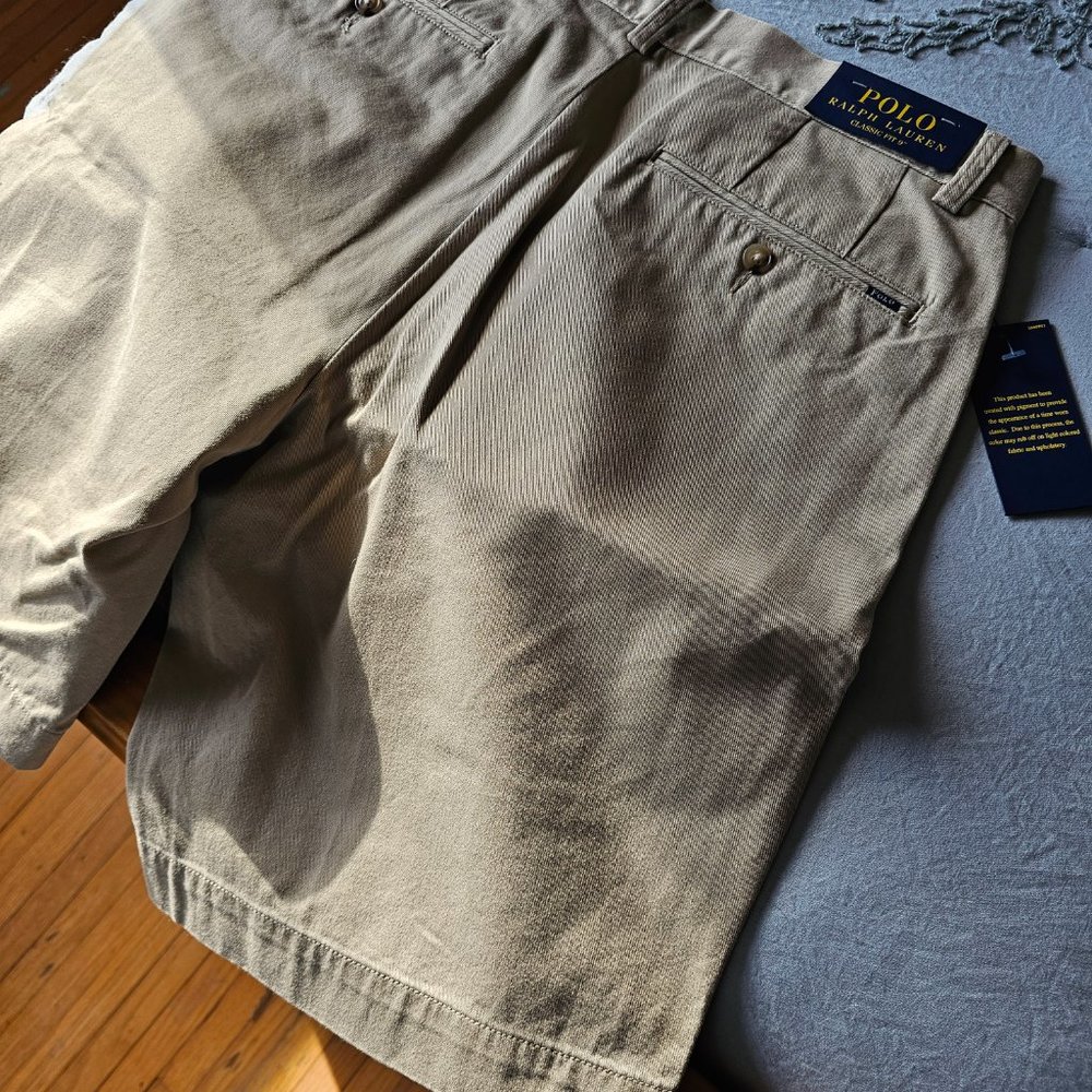 Polo Ralph Lauren Classic Fit 9” Inseam Chino Shorts 32 - Picture 7 of 7